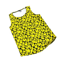 Load image into Gallery viewer, YELLOW SMILES | Slim Fit Men's Rave Tank Top, Festival Shirt