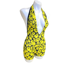 Load image into Gallery viewer, YELLOW SMILES | Playsuit | Halter Romper | Festival Outfit | Rave Jumpsuit | Boho
