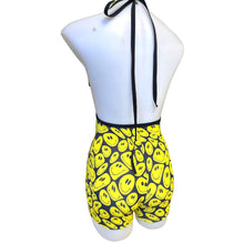 Load image into Gallery viewer, YELLOW SMILES | Playsuit | Halter Romper | Festival Outfit | Rave Jumpsuit | Boho