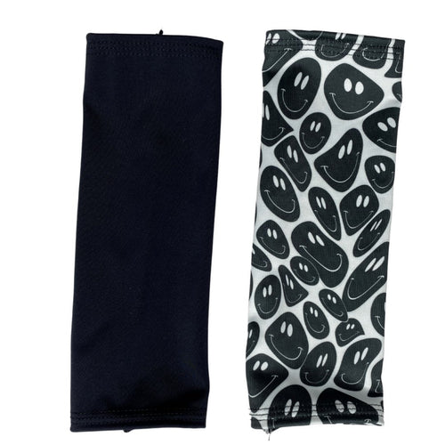 Black and White | Mismatch Gloves, Festival Accessories, Rave Gloves