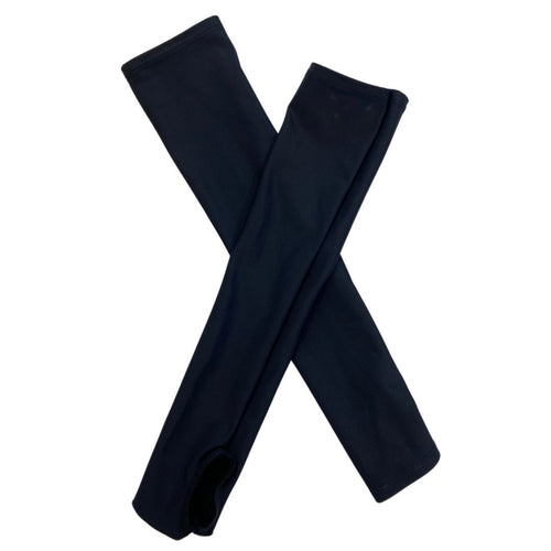BLACK | Extra Long Over-the-Elbow Gloves, Festival Accessories, Rave Gloves with thumb hole