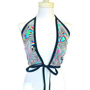 LUCID DREAMS | Lila Top, Women's Festival Top, Rave Top | Multi Wear Top