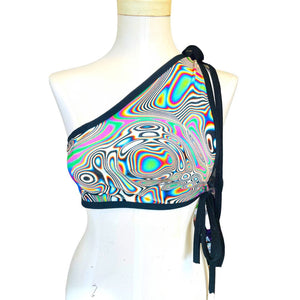 LUCID DREAMS | Lila Top, Women's Festival Top, Rave Top | Multi Wear Top