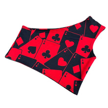 Load image into Gallery viewer, HOUSE OF CARDS | One Shoulder Top, Women&#39;s Festival Top, Rave Top