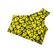 Load image into Gallery viewer, YELLOW HAPPY | One Shoulder Top, Women&#39;s Festival Top, Rave Top