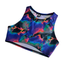 Load image into Gallery viewer, MIRAGE | Underboob Sporty Crop Top, Women&#39;s Festival Top, Rave Top