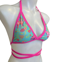 Load image into Gallery viewer, PASTEL PREHISTORIC |  Triangle Top, Women&#39;s Festival Top, Rave Top