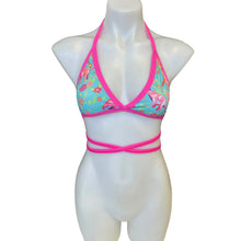 Load image into Gallery viewer, PASTEL PREHISTORIC |  Triangle Top, Women&#39;s Festival Top, Rave Top