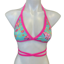 Load image into Gallery viewer, PASTEL PREHISTORIC |  Triangle Top, Women&#39;s Festival Top, Rave Top