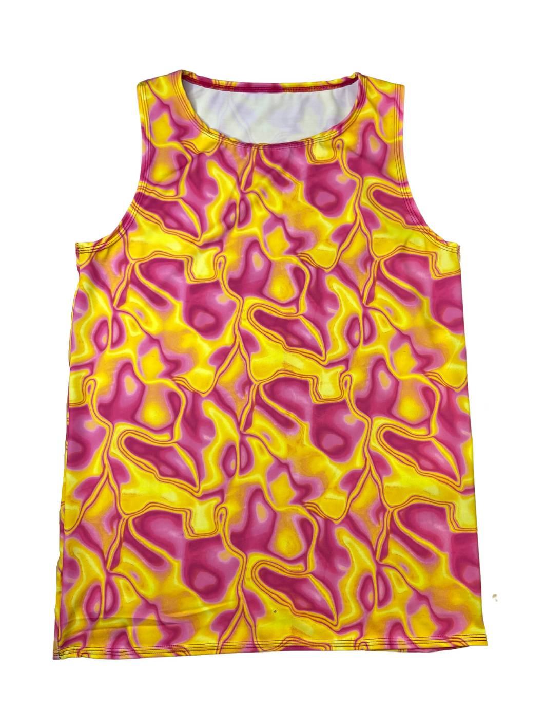 LAVA GIRL | Slim Fit Men's Rave Tank Top