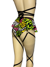 Load image into Gallery viewer, ACID | Double Leg Wrap High Waisted High Cut Bottoms, Festival Bottoms