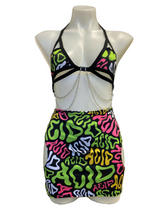 Load image into Gallery viewer, ACID | Cut-Out Bodycon Mini Skirt