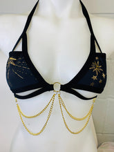 Load image into Gallery viewer, GOLD GODDESS VIBES | Gold Chain Cage Top