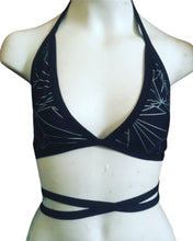 Load image into Gallery viewer, REFRACTION | REFLECTIVE | Triangle Top, Women&#39;s Festival Top, Rave Top