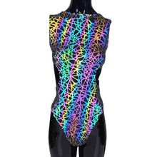 Load image into Gallery viewer, RAINBOW STATIC | Cut Out Bodysuit