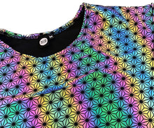 Load image into Gallery viewer, SACRED GEO | Reflective | Slim Fit Men&#39;s Rave T-shirt, Festival Shirt