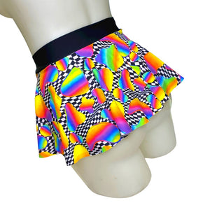 RETRO RAVE | Circle Skirt, Rave Skirt, Festival Bottom