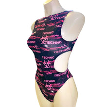 Load image into Gallery viewer, PINK TECHNO | Aria Cut-Out Bodysuit