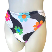 Load image into Gallery viewer, DAISY | High Waisted High Cut Bottoms, Festival Bottoms, Rave Bottoms, Black Rave Outfit