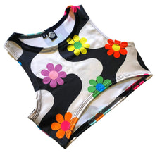 Load image into Gallery viewer, DAISY | Underboob Sporty Crop Top, Women&#39;s Festival Top, Rave Top