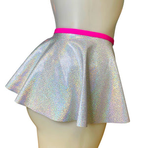 COSMIC | Ultra Mini Buckle Skirt, Rave Skirt, Festival Bottom