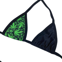 Load image into Gallery viewer, PUFF PUFF | Bikini Top, Women&#39;s Festival Top, Rave Top 420