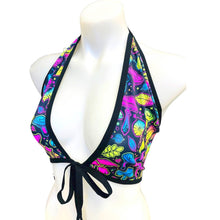 Load image into Gallery viewer, ELECTRIC MUSHROOM | Lila Top, Women&#39;s Festival Top, Rave Top