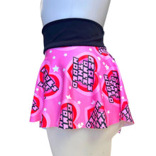 Load image into Gallery viewer, GIRLS RULE | High Low Circle Skirt, Rave Skirt, Festival Bottom