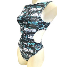 Load image into Gallery viewer, HOUSE MUSIC | Aria Cut-Out Bodysuit