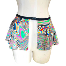 Load image into Gallery viewer, LUCID DREAMS | Ultra Mini Buckle Skirt, Rave Skirt, Festival Bottom