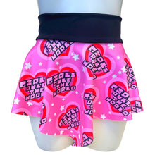 Load image into Gallery viewer, GIRLS RULE | High Low Circle Skirt, Rave Skirt, Festival Bottom