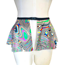 Load image into Gallery viewer, LUCID DREAMS | Ultra Mini Buckle Skirt, Rave Skirt, Festival Bottom