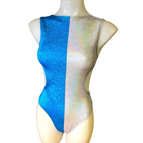 ALICE BLUE | Aria Cut-Out Bodysuit | Alice in Wonderland Costume |