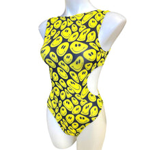 Load image into Gallery viewer, YELLOW SMILES | Aria Cut-Out Bodysuit