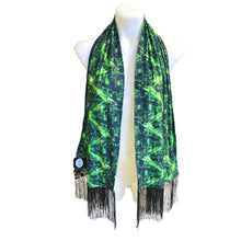 Load image into Gallery viewer, CYBER GRID | Custom Pash| Festival Scarf | Rave accessories
