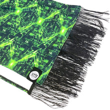 Load image into Gallery viewer, CYBER GRID | Custom Pash| Festival Scarf | Rave accessories