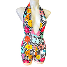 Load image into Gallery viewer, GET GROOVY | Playsuit | Halter Romper | Festival Outfit | Rave Jumpsuit | Boho