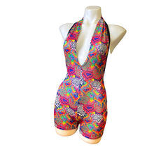 Load image into Gallery viewer, RAINBOW MELT | Playsuit | Halter Romper | Festival Outfit | Rave Jumpsuit | Boho
