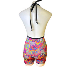 Load image into Gallery viewer, RAINBOW MELT | Playsuit | Halter Romper | Festival Outfit | Rave Jumpsuit | Boho