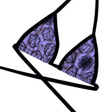 Load image into Gallery viewer, ICOSAHEDRON | Bikini Top, Women&#39;s Festival Top, Rave Top