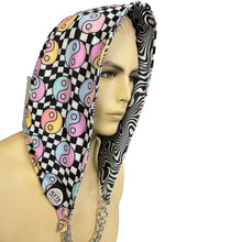 Load image into Gallery viewer, HARMONY CHECK Reversible Hood With Chain