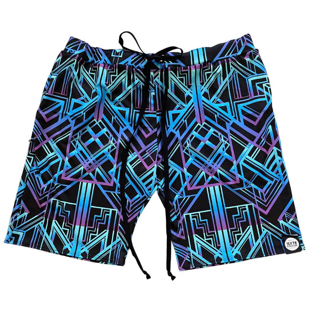 ALL NIGHTER | Mens Shorts | Festival Shorts | Drawstring Shorts