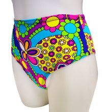 Load image into Gallery viewer, STRAWBERRY FIELDS  | High Waisted Bottoms, Festival Bottoms, Rave Bottoms, Black Rave Outfit